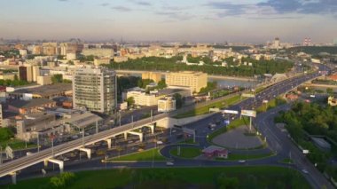 Moskova cityscape panorama