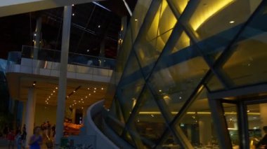 Singapur şehir Köprüsü'nün görünümü