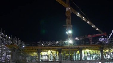 dubai marina constration panorama 