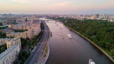 Moskova cityscape panorama