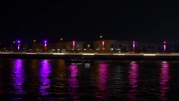 迪拜码头建筑全景 — 图库视频影像
