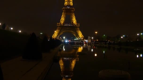 Torre Eiffel a Parigi — Video Stock