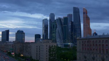 Moskova cityscape panorama