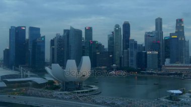 Singapur şehir panoraması