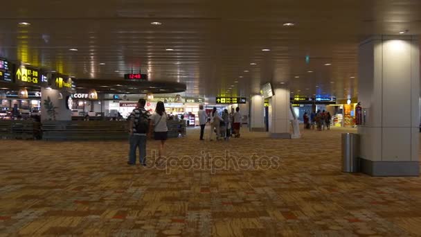 Bangkok city national airport — Stock Video