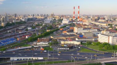 Moskova cityscape panorama
