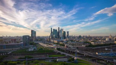 Moskova cityscape panorama