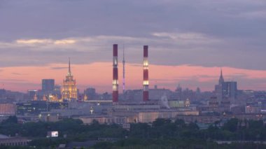 Moskova cityscape panorama