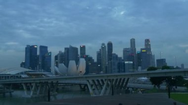 Singapur şehir panoraması