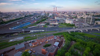 Moskova cityscape panorama