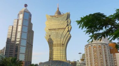 Macau taipa Adası cityscape panorama