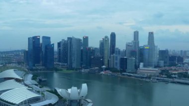Singapur şehir panoraması