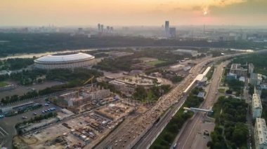 Moskova cityscape panorama