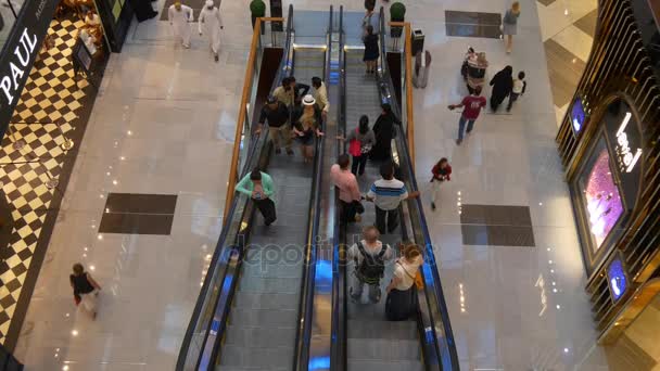 迪拜购物中心 — 图库视频影像