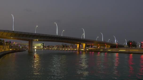 Dubai marina panorama — Stock Video