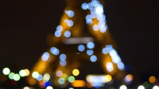 파리에 있는 에펠 탑 — 비디오