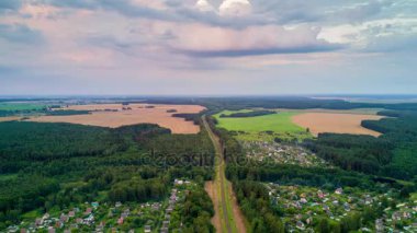 Minsk cityscape panorama