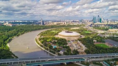 Moskova cityscape panorama