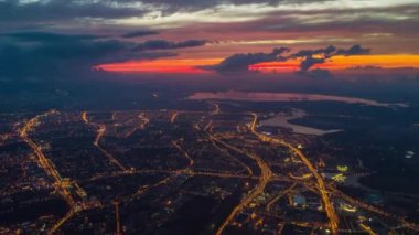 Minsk cityscape panorama