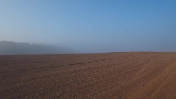 Increíble niebla matutina — Vídeos de Stock