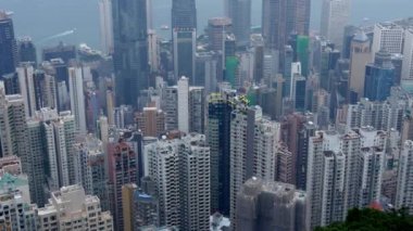 Gün zaman panorama Hong Kong  