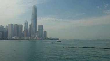 Gün zaman panorama Hong Kong  
