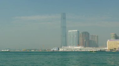 Gün zaman panorama Hong Kong  