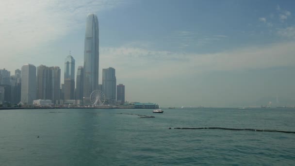 Panorama dnia czas Hong Kong — Wideo stockowe