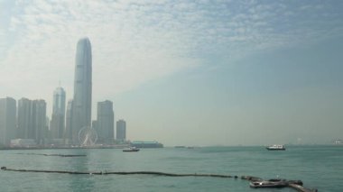 Gün zaman panorama Hong Kong  