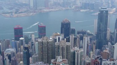 Gün zaman panorama Hong Kong  