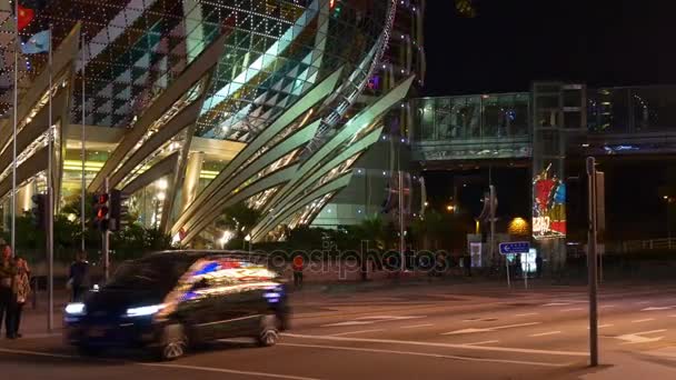 Cityscape widok centrum Makau — Wideo stockowe
