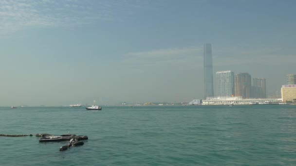 Day time panorama of Hong Kong — Stock Video