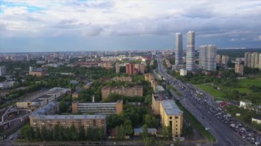 Moskova cityscape panorama