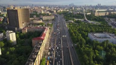 Moskova cityscape panorama