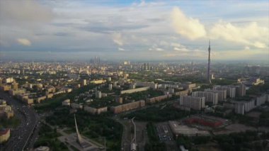 Moskova cityscape panorama