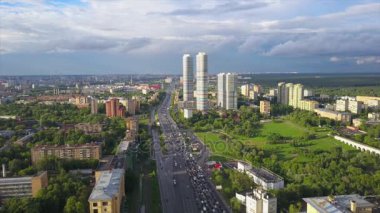 Moskova cityscape panorama