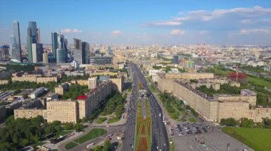 Moskova cityscape panorama