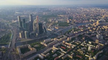 Moskova cityscape panorama