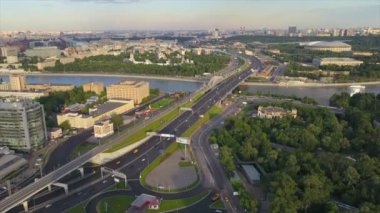 Moskova cityscape panorama