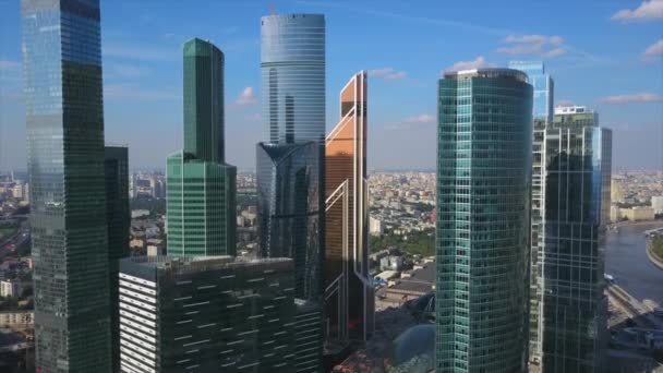 Moskauer Stadtpanorama — Stockvideo