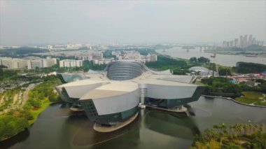 26 Temmuz 2015 Guangdong bilim merkezi. Asya'nın en büyük Bankası bu bilim eğitim için uluslararası bilim ve teknoloji alışverişi platformu.