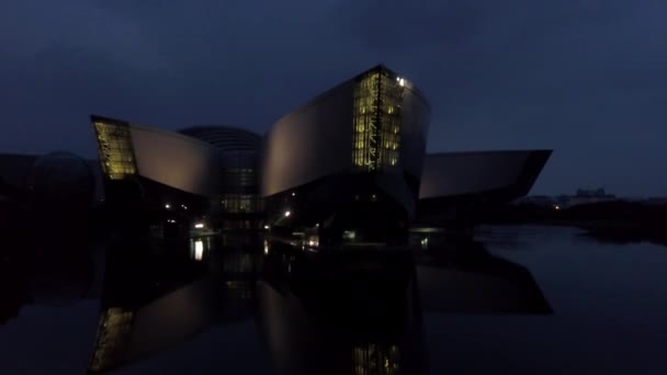 Guangdong Science Center Julio 2015 Esta Base Más Grande Asia — Vídeos de Stock