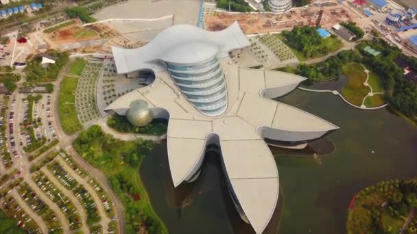 Провінція Гуандун Науковий Центр Липня 2015 Року Найбільша База Азії — стокове відео