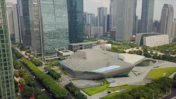 Guangdong Science Center Července 2015 Asie Největší Základna Pro Vědecké — Stock video