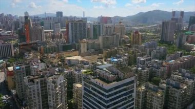 Zhuhai şehir hava panorama