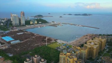 Zhuhai şehir hava panorama