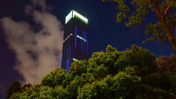 Jingji 100 Building Shenzhen China — Stock Video