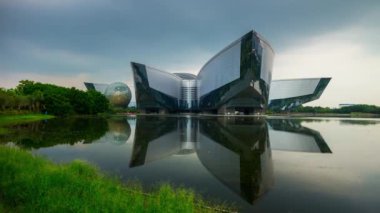 26 Temmuz 2015 Guangdong bilim merkezi. Asya'nın en büyük Bankası bu bilim eğitim için uluslararası bilim ve teknoloji alışverişi platformu.