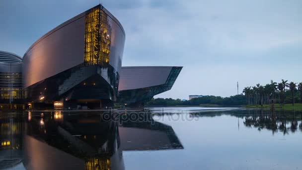 Guangdong Science Center Července 2015 Asie Největší Základna Pro Vědecké — Stock video