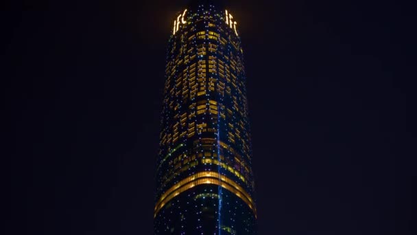 Shenzhen Skyline Panorama Filmmaterial — Stockvideo